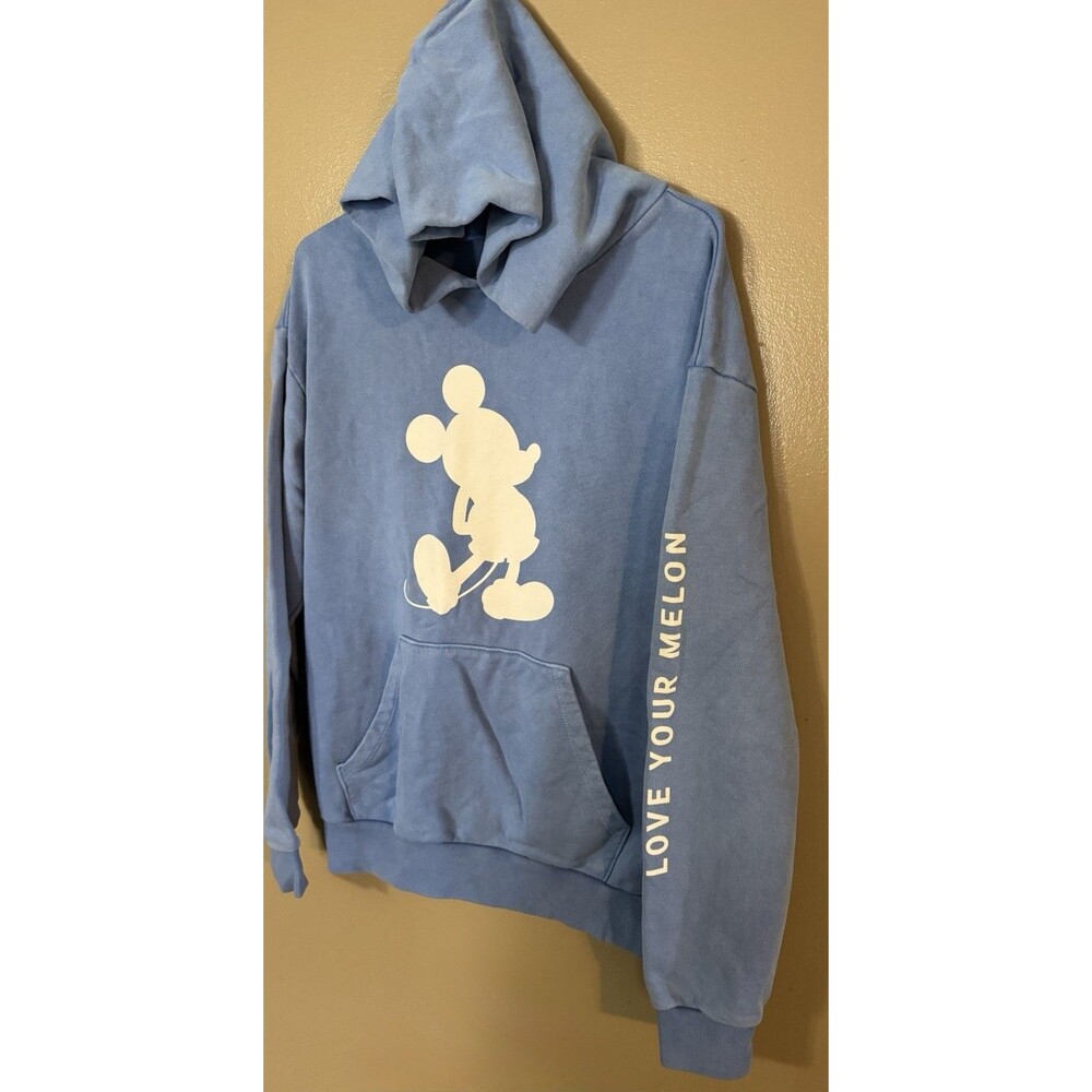 Women's Love Your Melon Disney's Mickey Mouse Hoodie Blue Size XS NWT